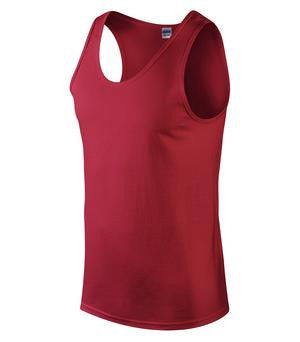 Gildan Ultra Cotton Tank Top Red