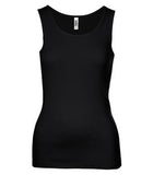 BELLA+CANVAS Baby Rib Ladies’ Tank Black