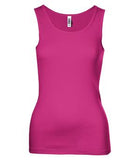 BELLA+CANVAS Baby Rib Ladies’ Tank Berry