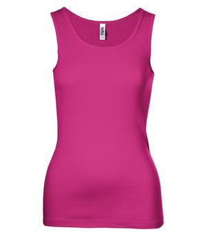 BELLA+CANVAS Baby Rib Ladies’ Tank Berry