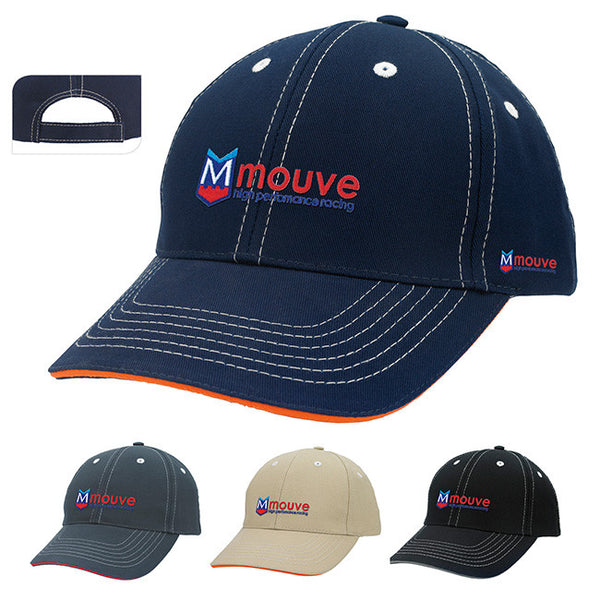 Contrasting Stitch Cap