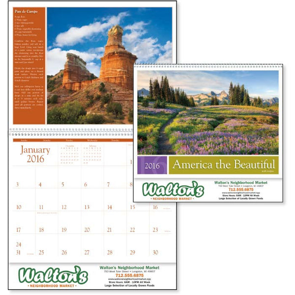 America the Beautiful with Recipes