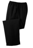 Gildan Heavy Blend Open Bottom Sweatpants Black