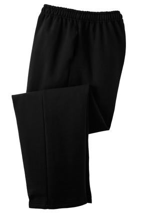 Gildan Heavy Blend Open Bottom Sweatpants Black