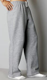 Gildan Heavy Blend Open Bottom Sweatpants Sport Grey