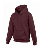 Gildan Heavy Blend Hooded Youth Sweatshirt Maroon