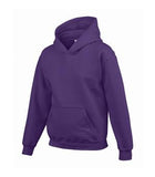 Gildan Heavy Blend Hooded Youth Sweatshirt Purple