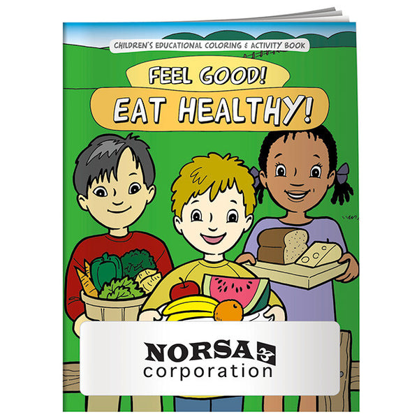 Colouring Book: Feel Good! Eat Healthy!