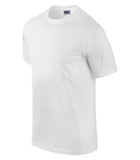 Gildan Ultra Cotton Pocketed T-Shirt White