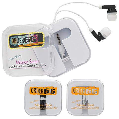 Earbuds with Carry Case