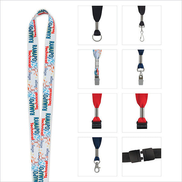 3/4" 'Fine Print' Lanyard