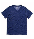 BELLA+CANVAS Unisex Triblend V-Neck Tee Navy Triblend