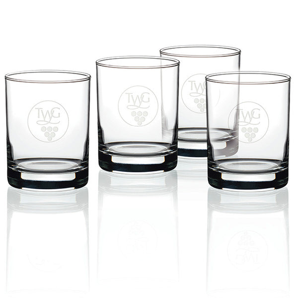 Double Old-Fashioned - Set of 4 - 14 oz. ea.