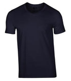 Fruit of the Loom Heavy Cotton HD V-Neck T-Shirt J. Navy