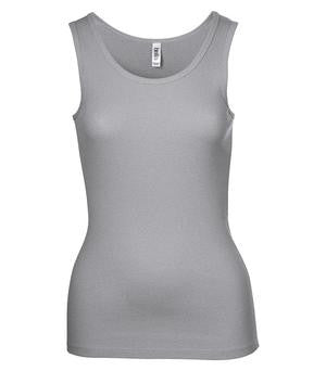 BELLA+CANVAS 2x1 Rib Ladies' Tank Athletic Heather