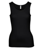 BELLA+CANVAS 2x1 Rib Ladies' Tank Black