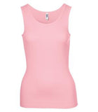 BELLA+CANVAS 2x1 Rib Ladies' Tank Pink