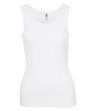 BELLA+CANVAS 2x1 Rib Ladies' Tank White