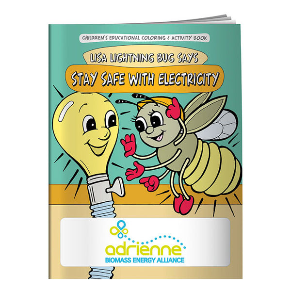 Colouring Book: Stay Safe with Electricity