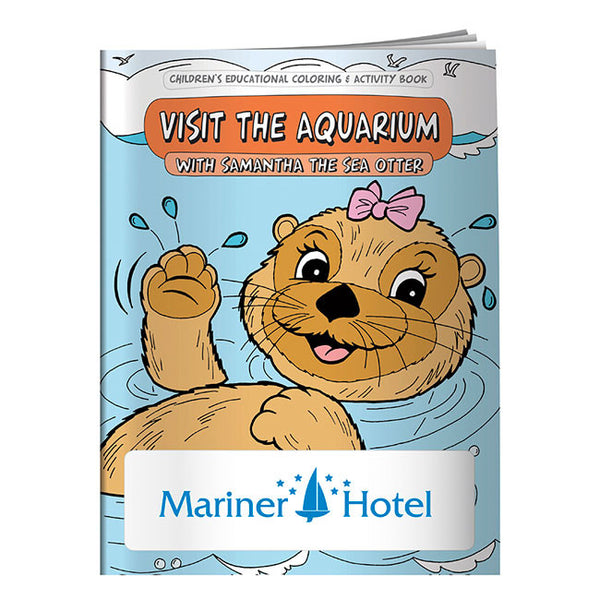 Colouring Book: Visit the Aquarium