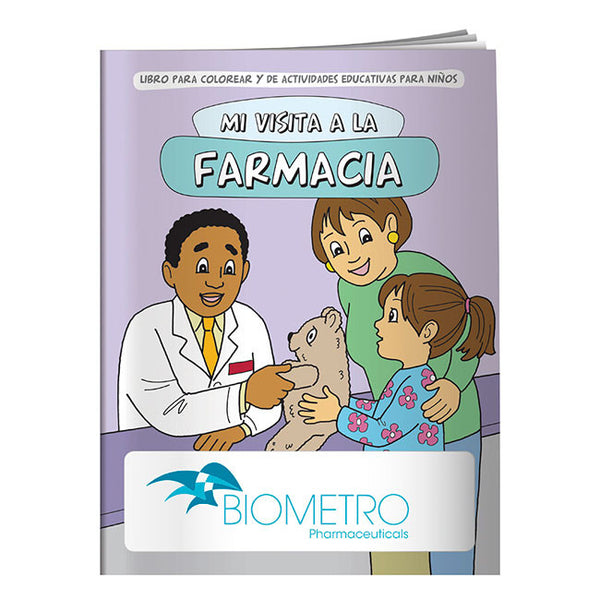 Colouring Book: My Visit to the Pharmacy (Spanish)