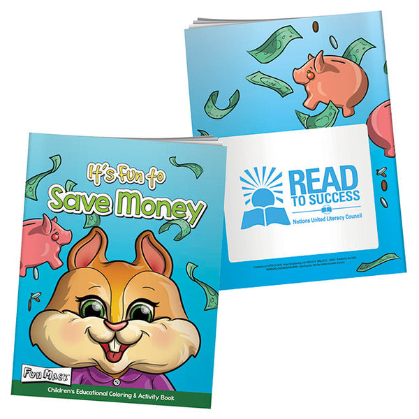 Colouring Book with Mask: It's Fun To Save Money