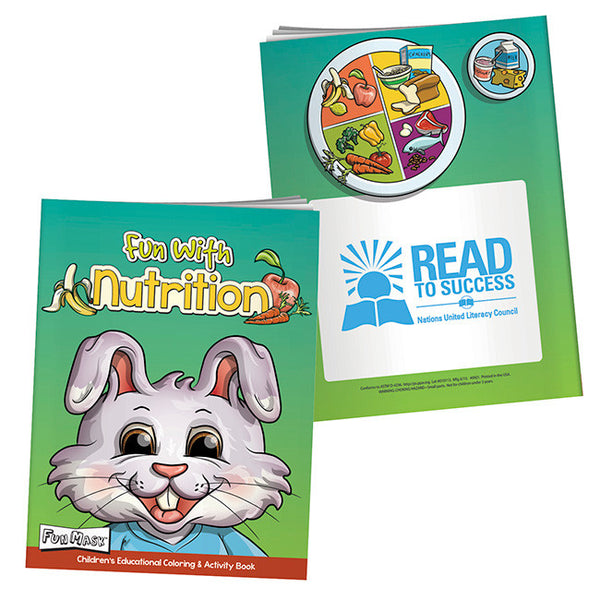 Colouring Book with Mask: Fun With Nutrition