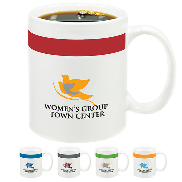 Color Stripe Mug - 11 oz.