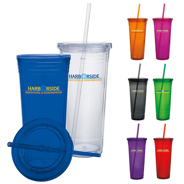 Double Wall Acrylic Tumbler - 24 oz.
