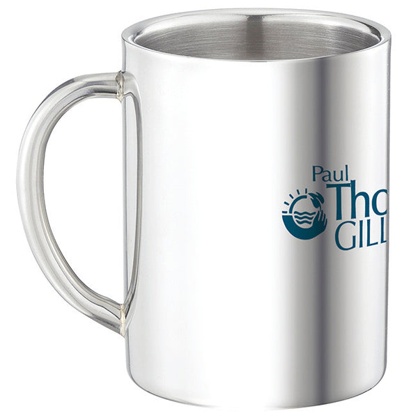 Double Wall Stainless Steel Mug - 9 oz.