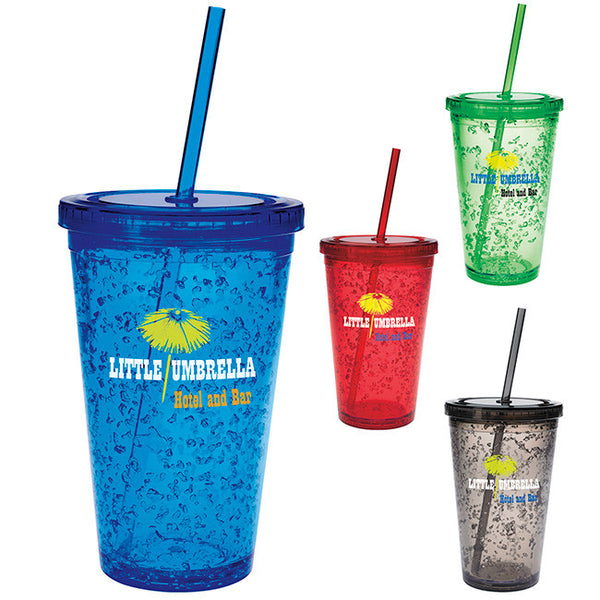 Double Wall Tumbler with Cooling Gel - 18 oz.