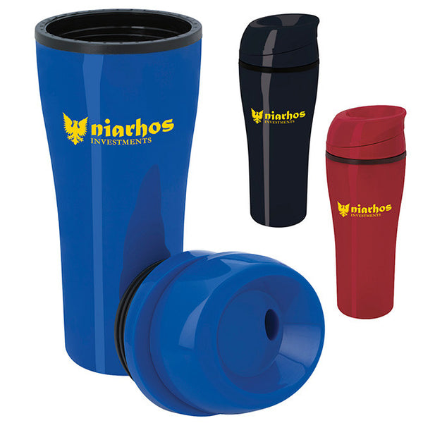 Acrylic Tumbler with Sliding Lid - 15 oz.