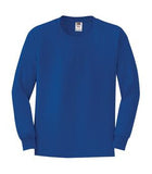 Fruit of the Loom Heavy Cotton HD Long-Sleeve Youth  T-Shirt Royal