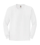 Fruit of the Loom Heavy Cotton HD Long-Sleeve Youth  T-Shirt White
