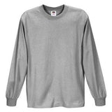 Fruit of the Loom Heavy Cotton HD Long-Sleeve T-Shirt Athletic Heather