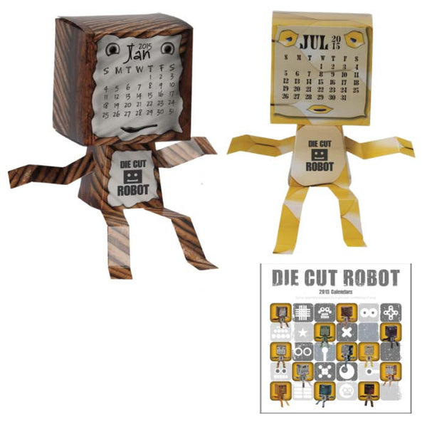 Die Cut Robot Calendar