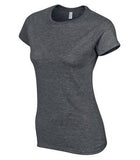 Gildan Softstyle Junior Fit Ladies' T-Shirt Dark Heather