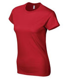 Gildan Softstyle Junior Fit Ladies' T-Shirt Red