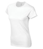 Gildan Softstyle Junior Fit Ladies' T-Shirt White