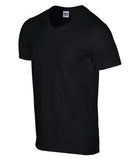 Gildan Softstyle V-Neck T-Shirt Black