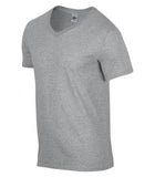 Gildan Softstyle V-Neck T-Shirt Sport Grey