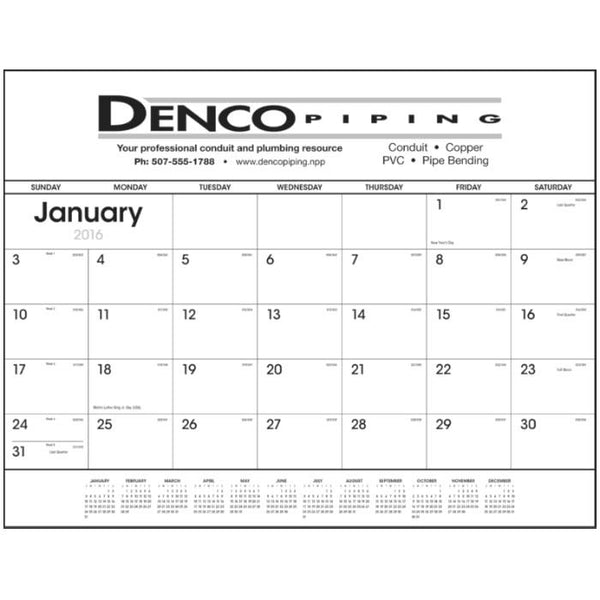 Black & White Desk Pad