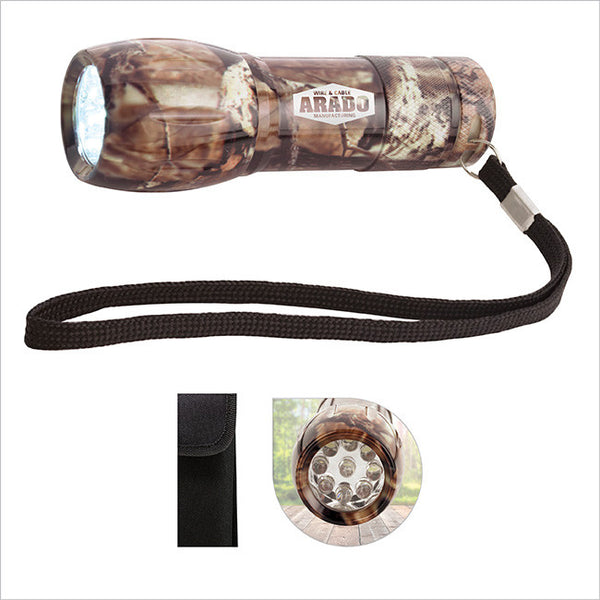 Camouflage Mini Aluminum LED Flashlight
