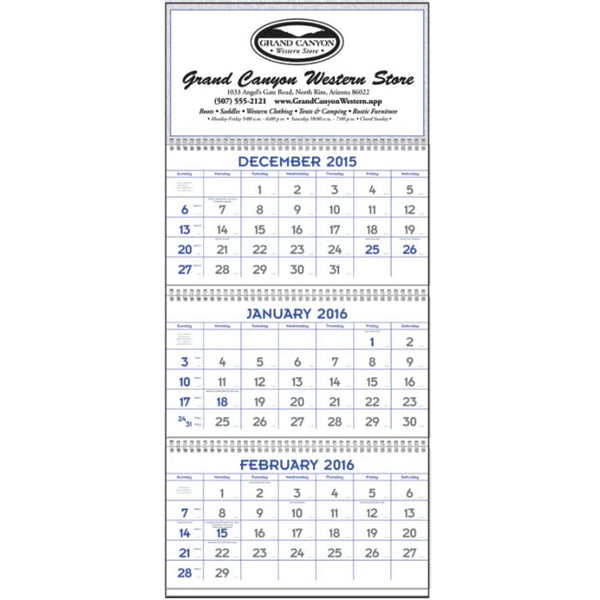 Blue & Grey Commercial Planner