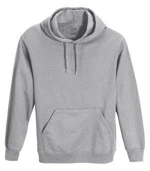 Fruit of the Loom SuperCotton Hooded Sweatshirt Athletic Heather