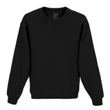 Fruit of the Loom  SuperCotton Crewneck Sweatshirt Black