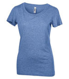 BELLA+CANVAS  Triblend Ladies' Tee Blue Triblend