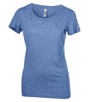 BELLA+CANVAS  Triblend Ladies' Tee Blue Triblend