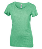 BELLA+CANVAS  Triblend Ladies' Tee Green Triblend