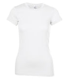BELLA+CANVAS Sheer Rib Ladies' Tee White